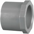 Charlotte Pipe And Foundry 1 In. Spigot x 3/4 In. Slip Schedule 80 PVC Bushing PVC 08107  1600HA